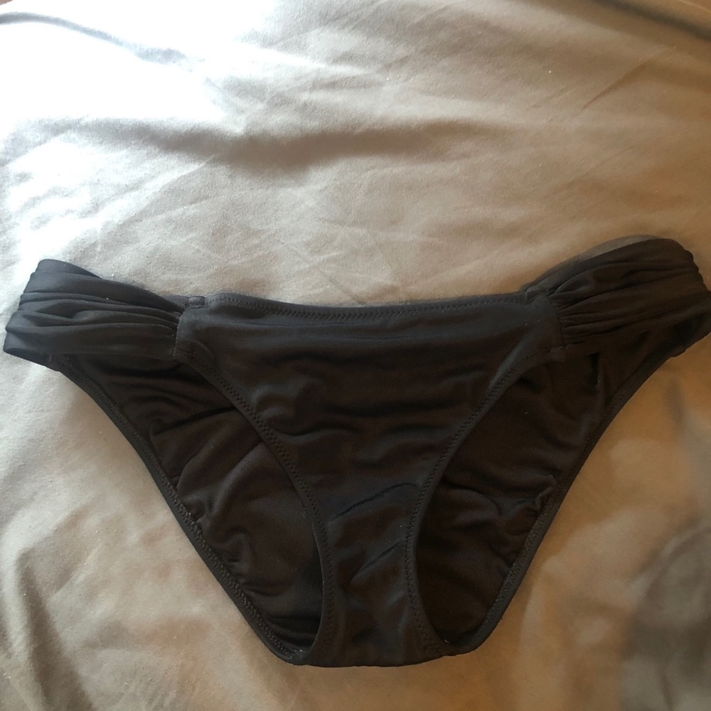 Victoria secret black hipster bikini bottoms szS